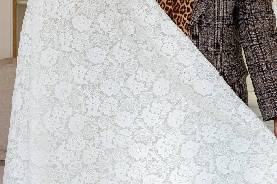 DetailTissu de Robe