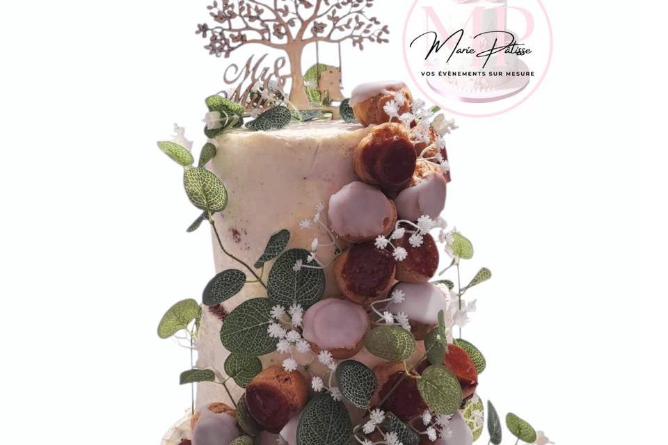 Mélange wedding cake & choux