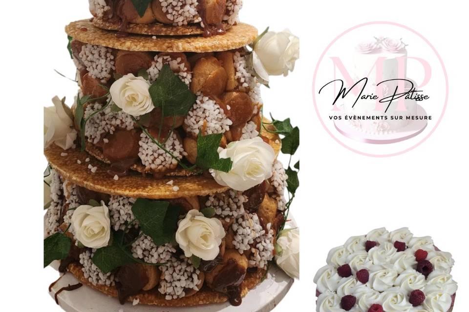 Pièce en choux tradi fleurit