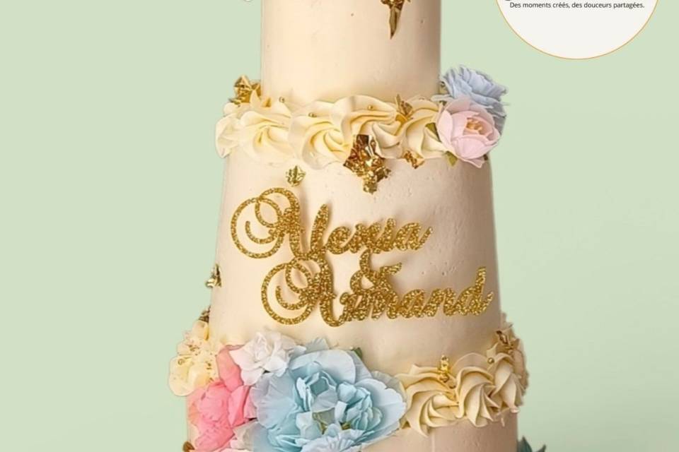 Wedding cake Gender reveal