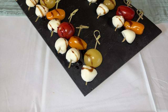 Brochette tomate/mozza