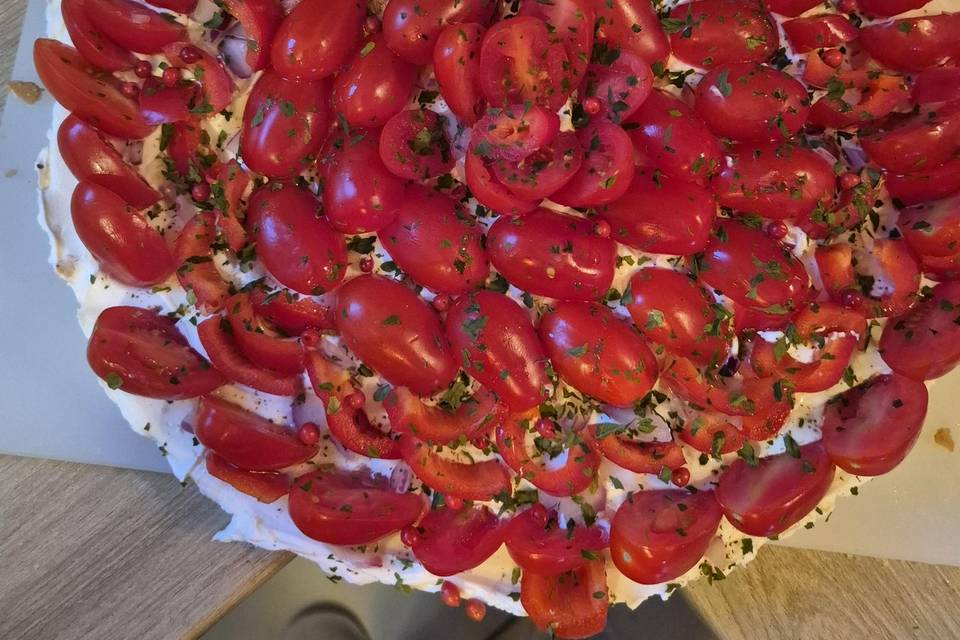 Cheese cake salé