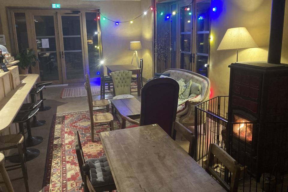Ambiance pub en hiver