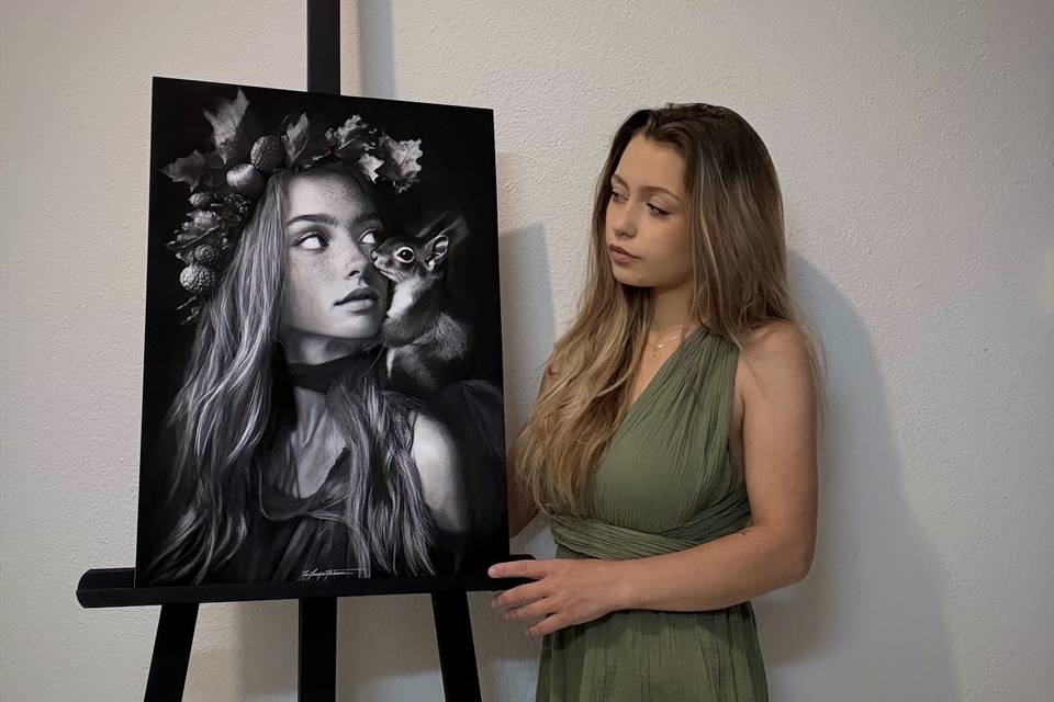 Oeuvre 40x60cm