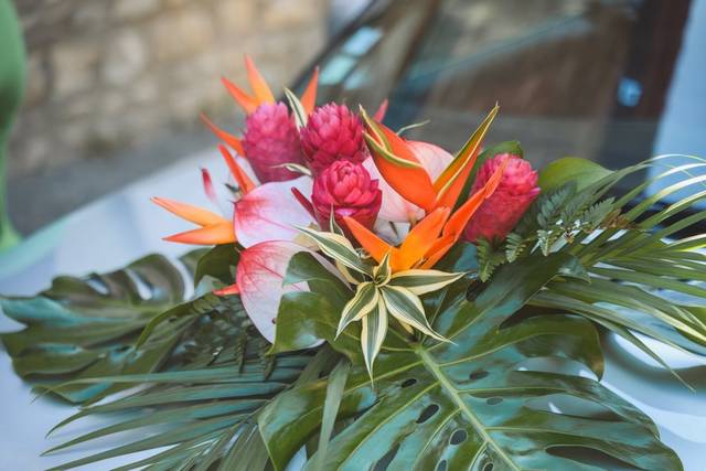 Bouquet voiture