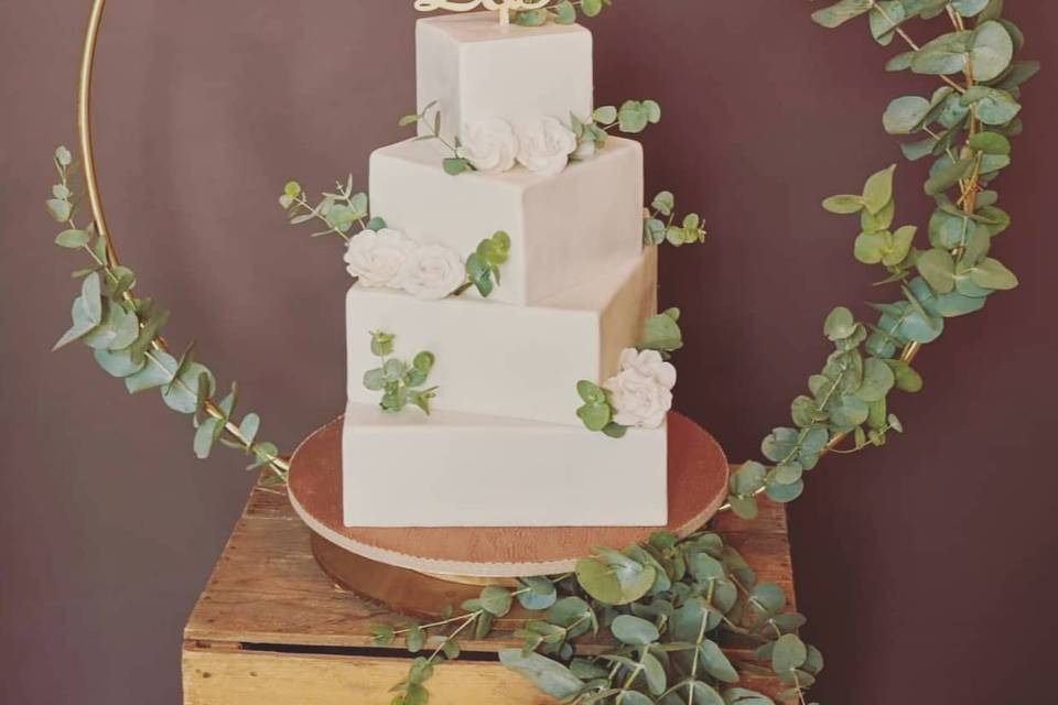 Wedding Cake dans un château