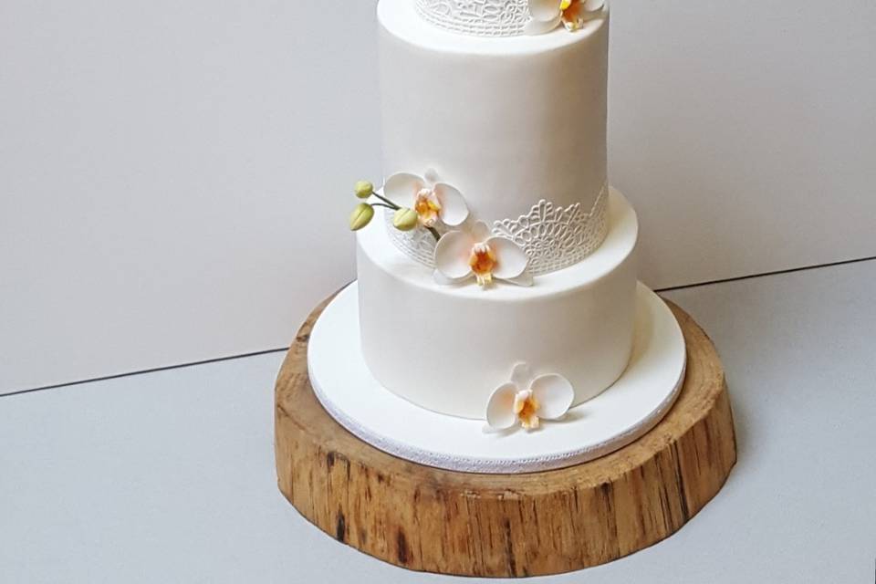 Wedding cake cerceau