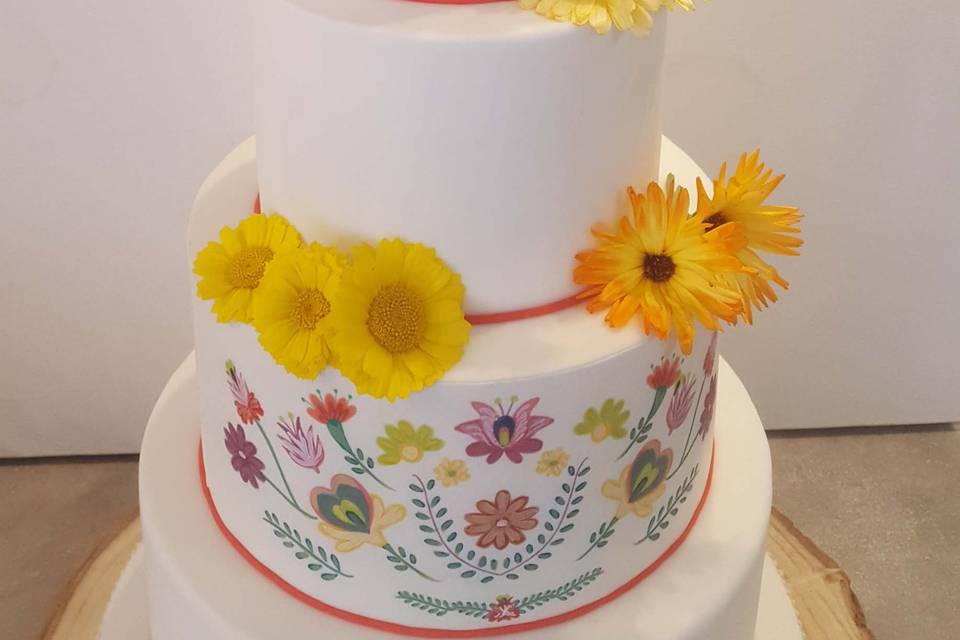 Wedding Cake Printemps