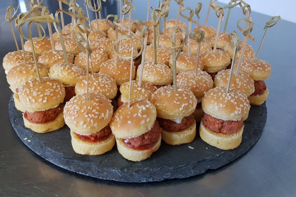 Mini burgers