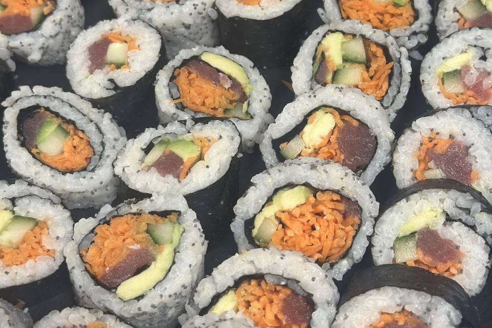 Assortiment makis/californiens