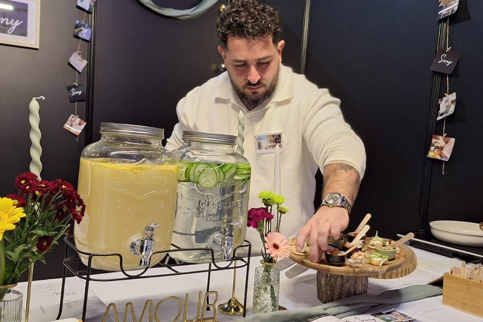Le chef en action