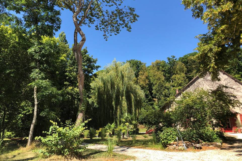 Entrée du parc de l'ocrerie