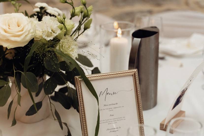 Mise en place table