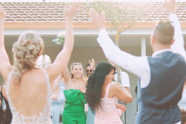Lancé de bouquet