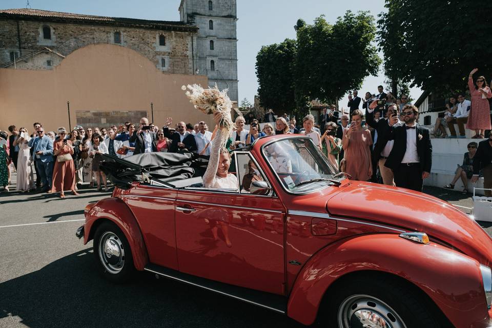 Voiture des mariés 1