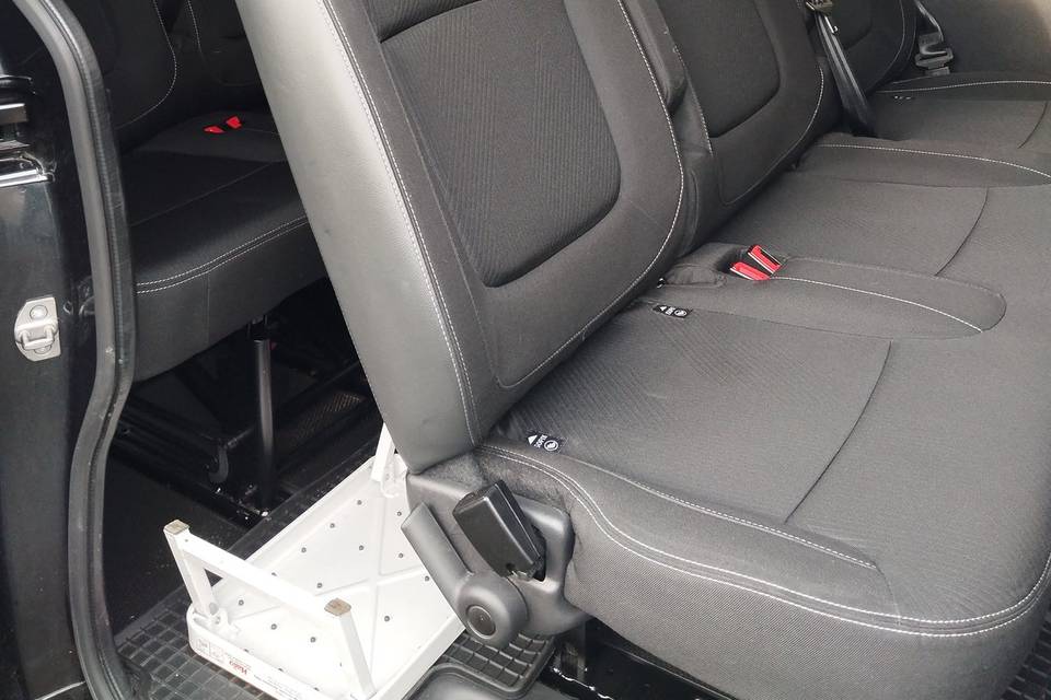 Intérieur minibus