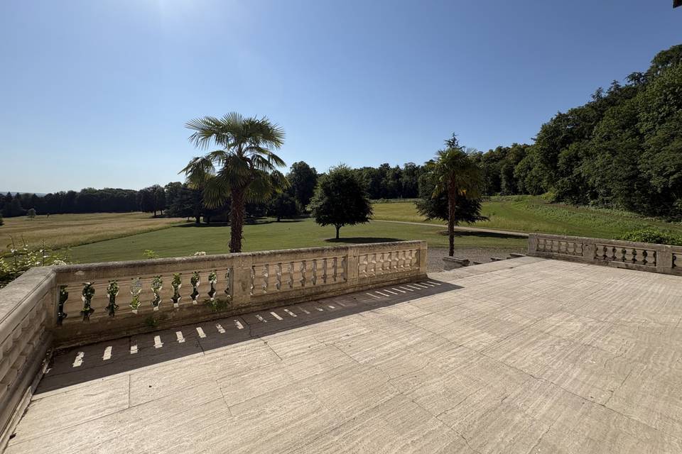 Vue de la terrasse