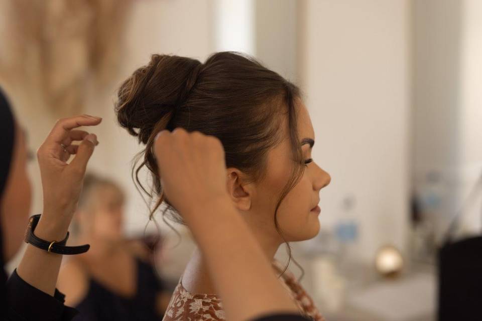Chignon mariée