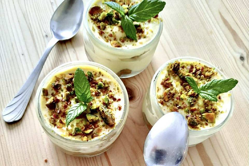 Tiramisu pistache