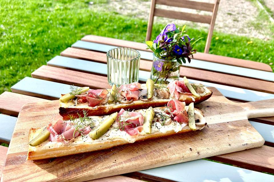 Zapiekanka raclette