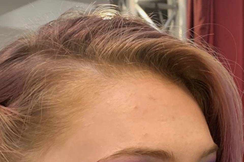 Dégradé bleu et violet