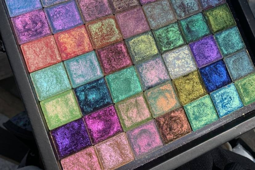 Palette de fards multichromes