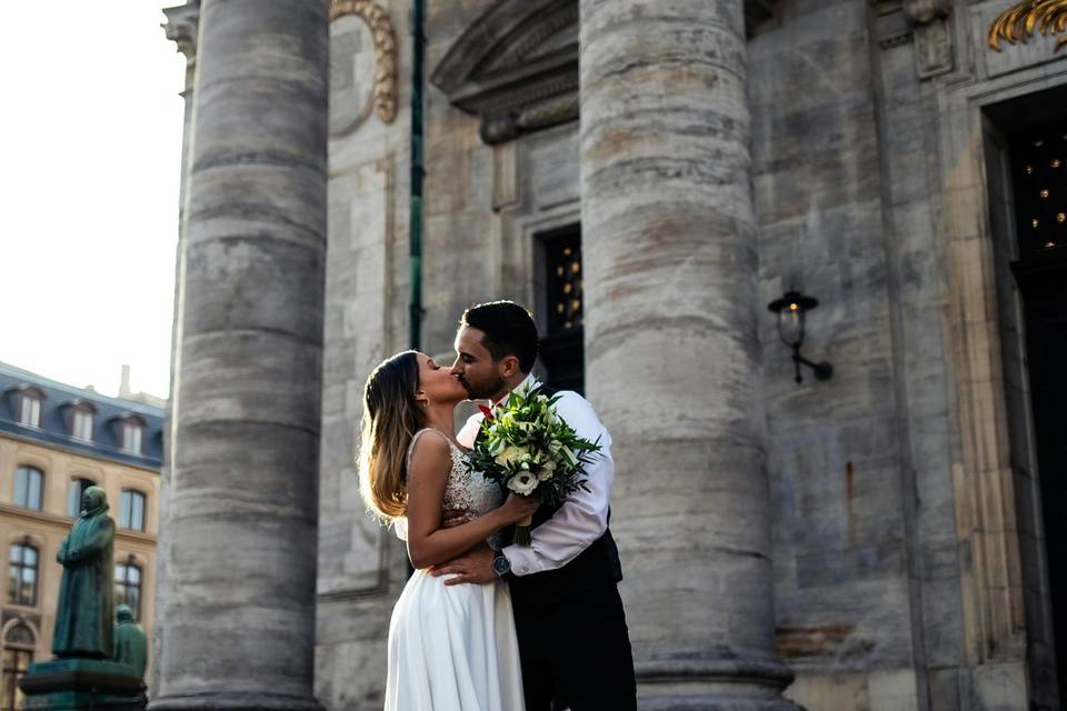 Shooting photo après mariage