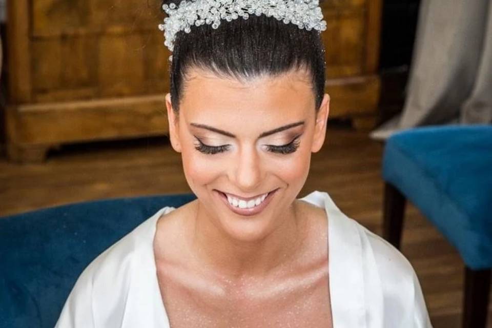 Maquillage coiffure mariée