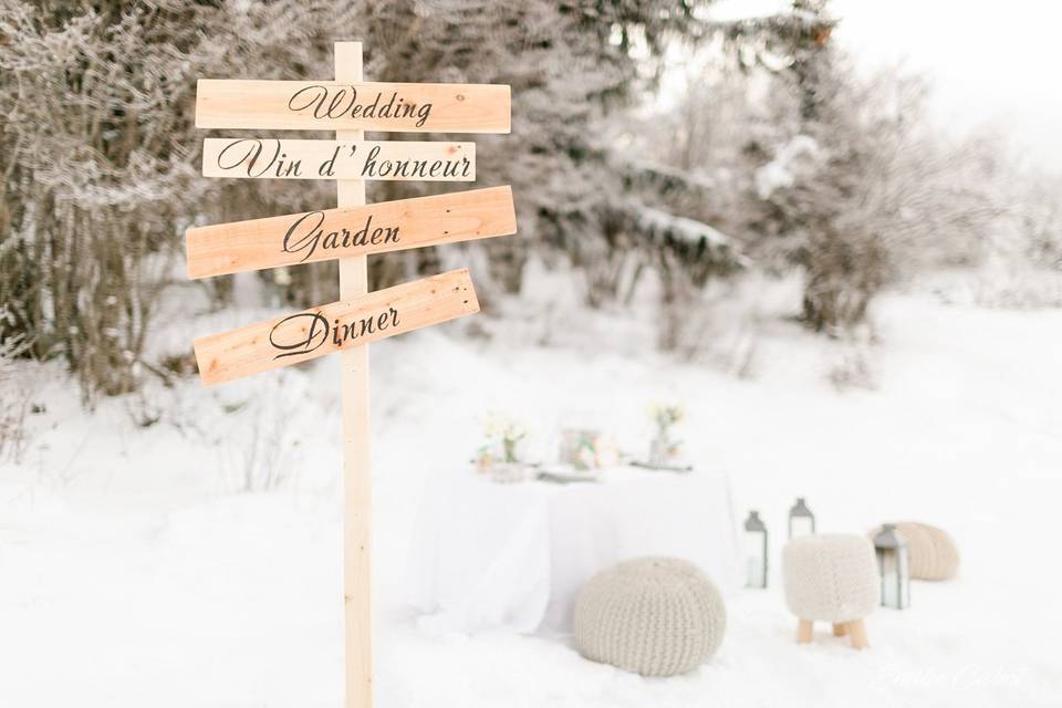 Mariage hiver