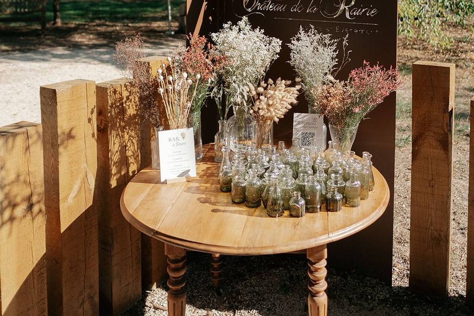 Bar à fleurs