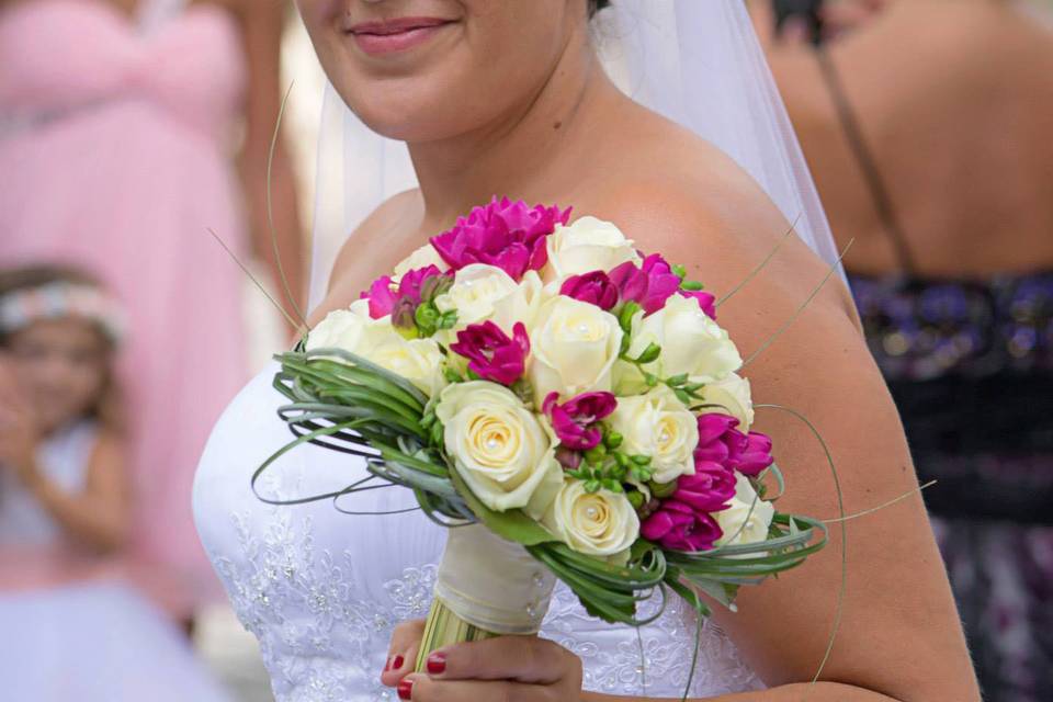 Focus sur la mariée