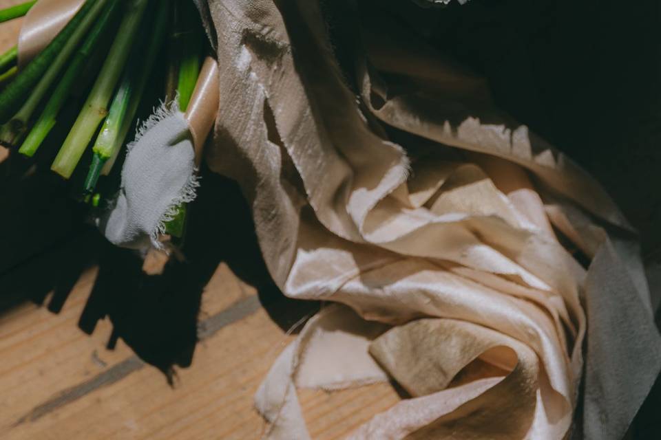 Bouquet au sol