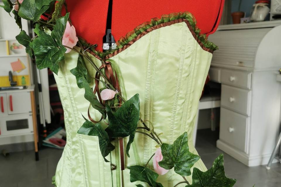 Corset esprit de la forêt