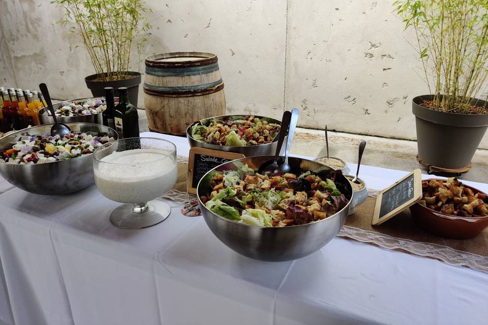 Buffet d'entrée