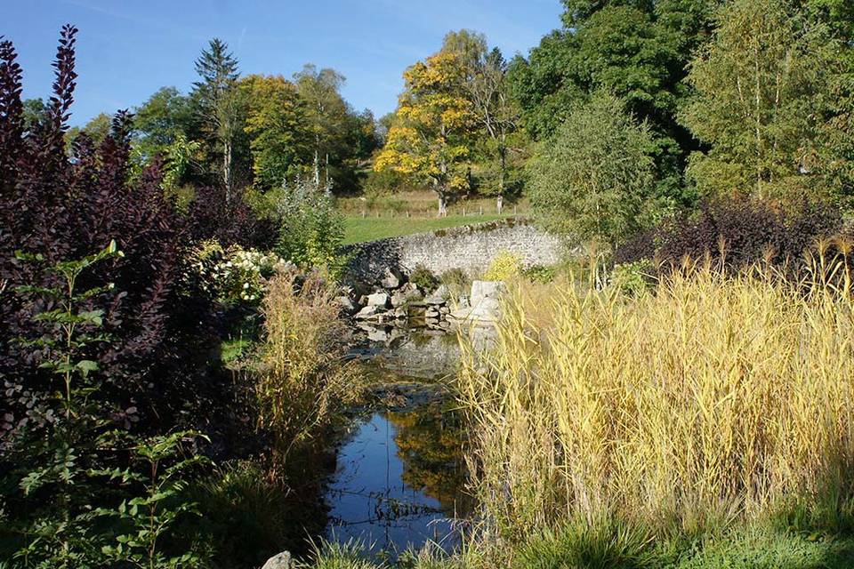 Vue sur le domaine