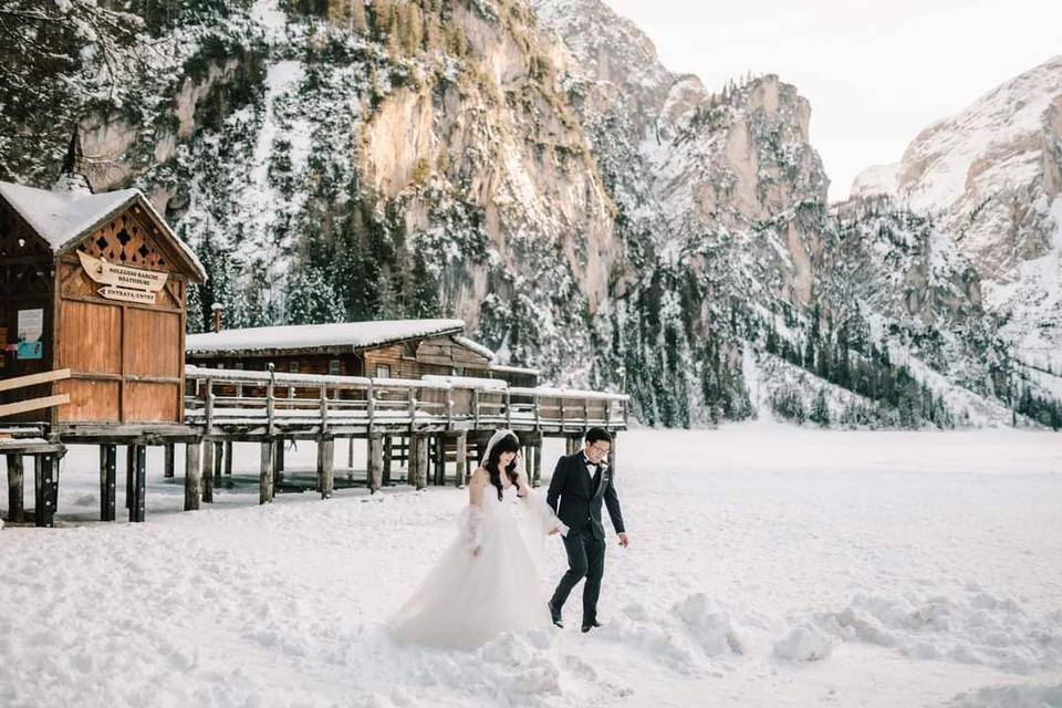 Mariage en hiver