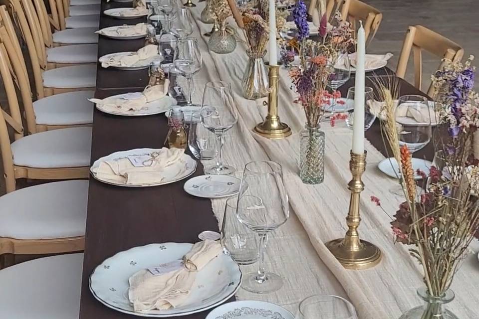 Table champêtre