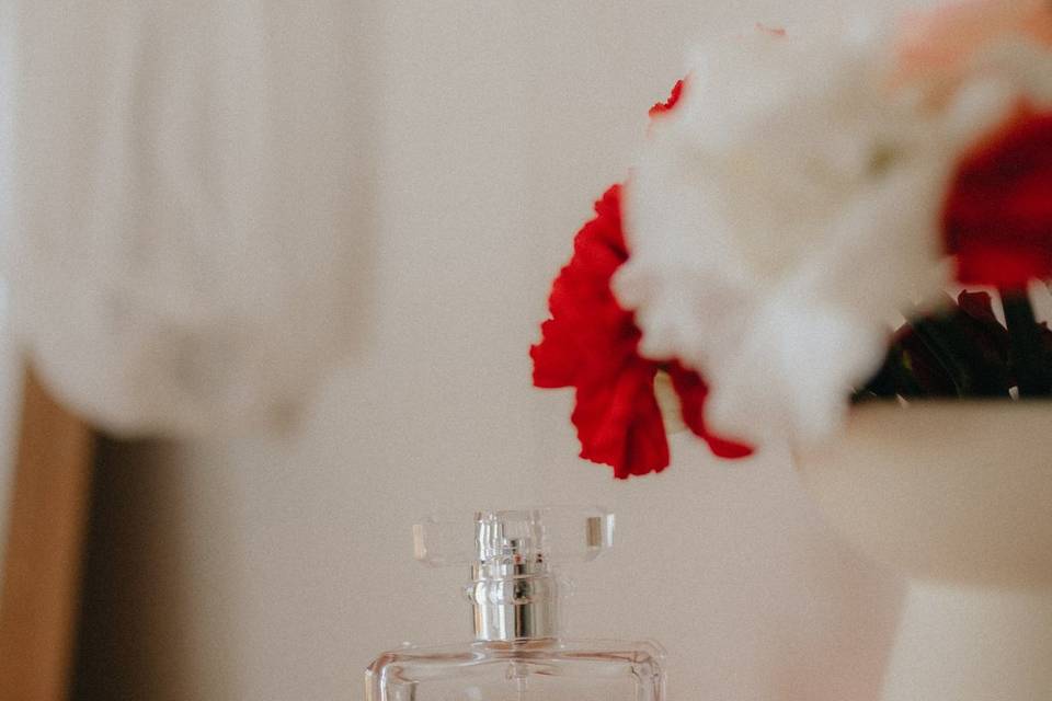 Etiquette pour parfum Amour