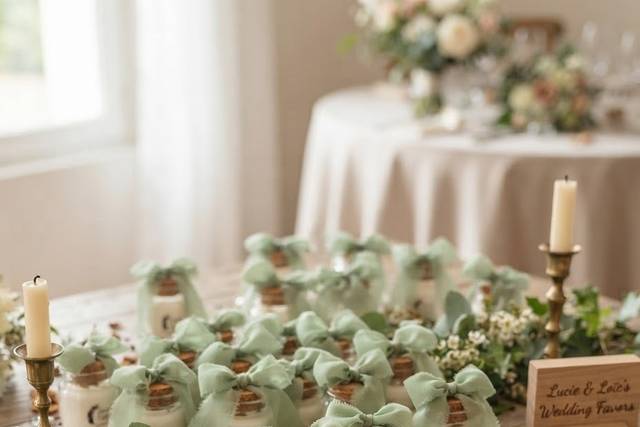 Bougies vert sauge