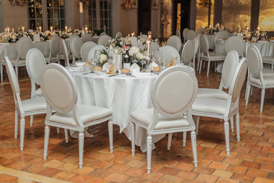 Salle mariage hiver