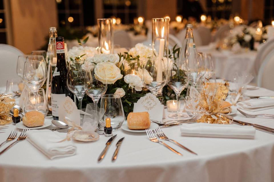 Table mariage hiver Paris