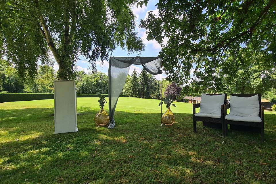 Cérémonie mariage champêtre