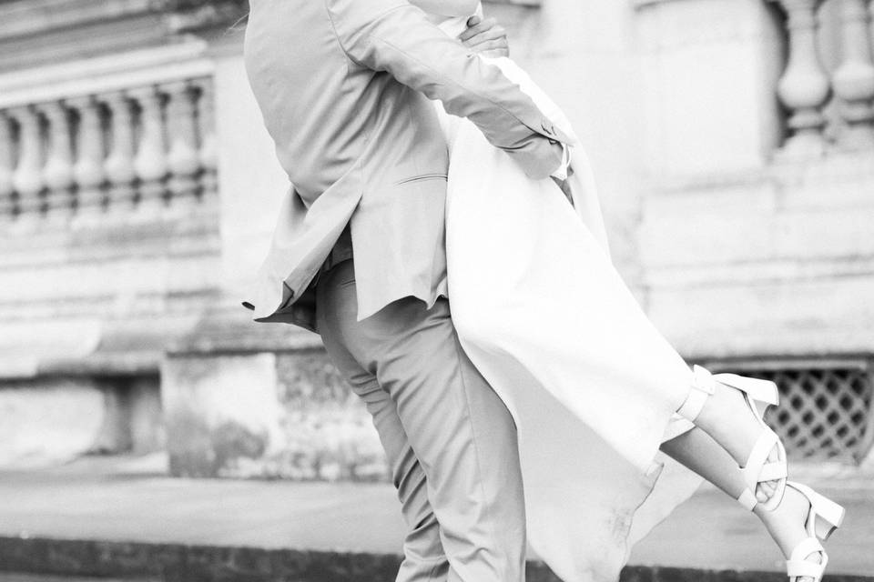 Mariage romantique Paris