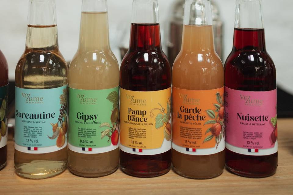 Cocktails en bouteille