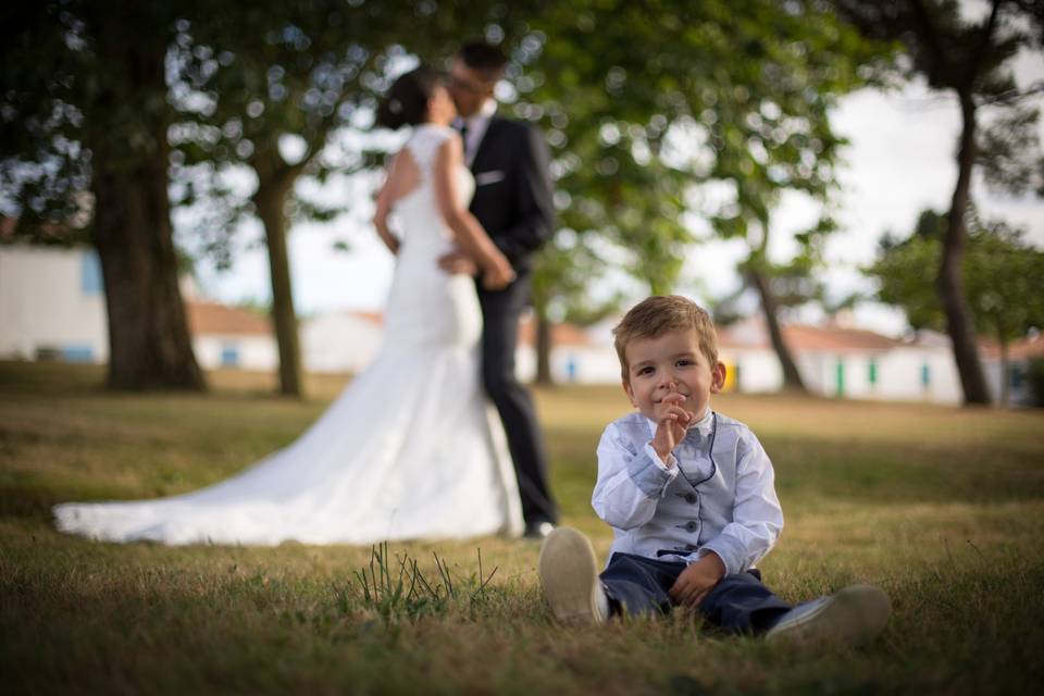 Les enfants des mariés