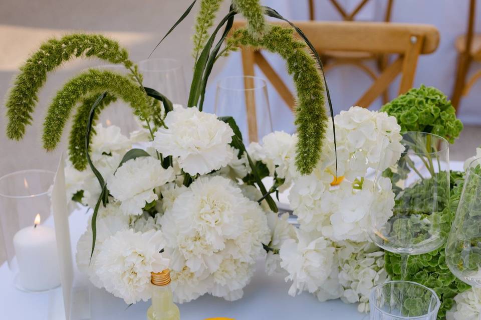 Décoration de table de mariage