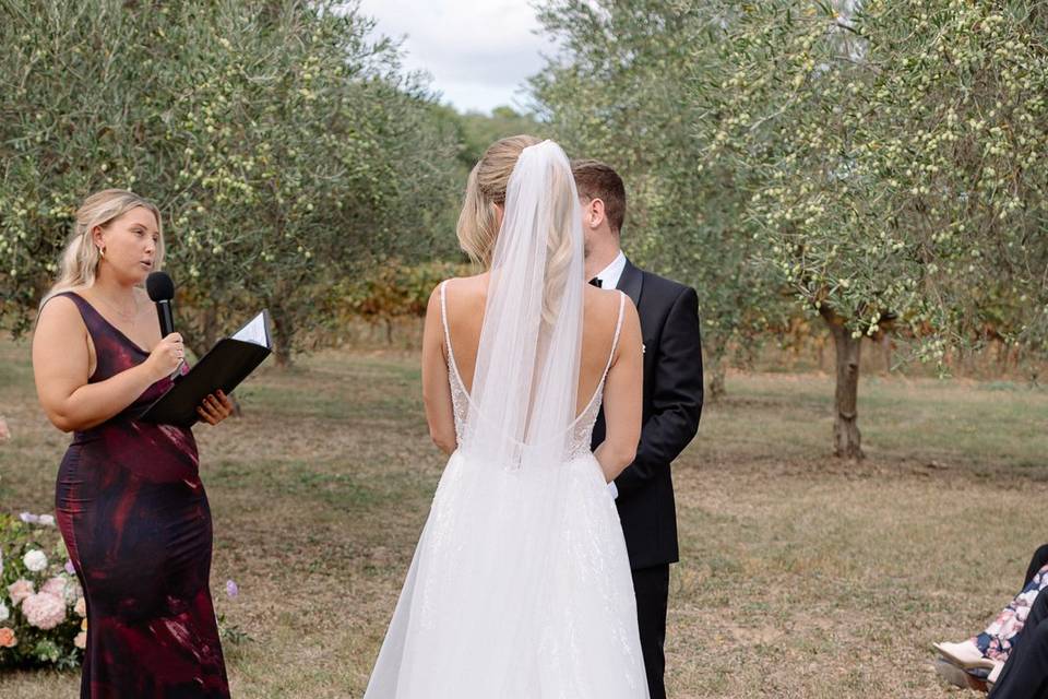 Cérémonie de mariage