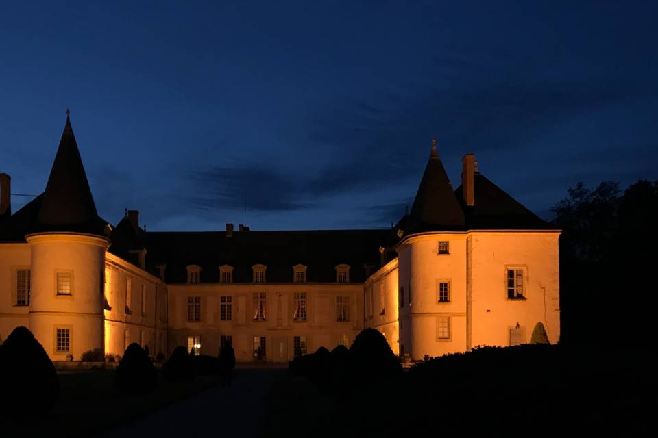 Château de Condé nuit