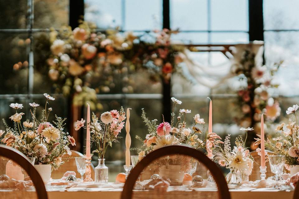 Décoration table mariage lille