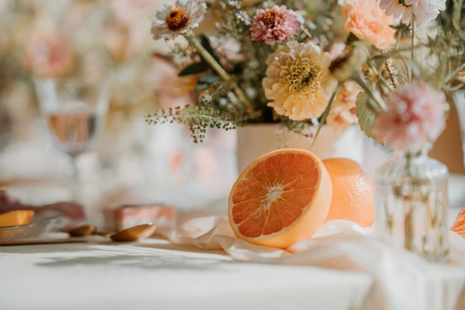 Décoration table mariage lille